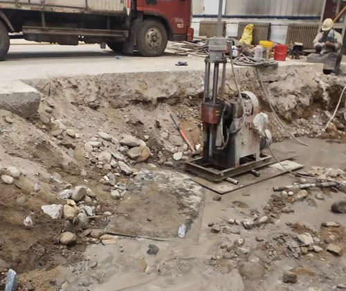 启东公路下沉压浆